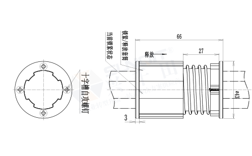 高度調(diào)節(jié)限位器尺寸圖